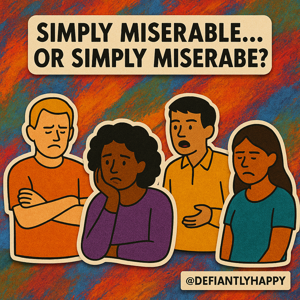 Simply Miserable… or Simply Miserable?